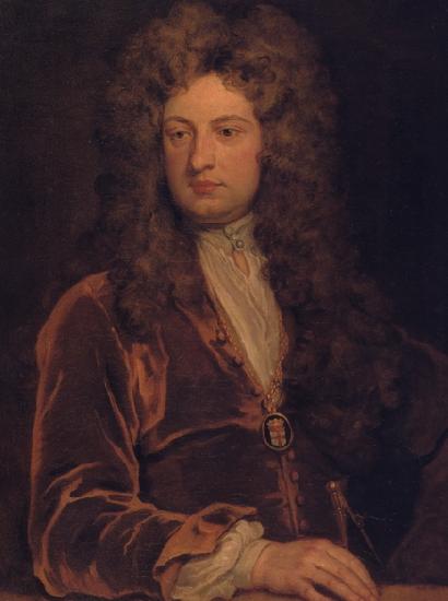 Sir Godfrey Kneller Portrait of John Vanbrugh Germany oil painting art